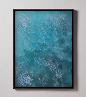 "Playtime" - Abstract Expressionism Framed Giclée Prints