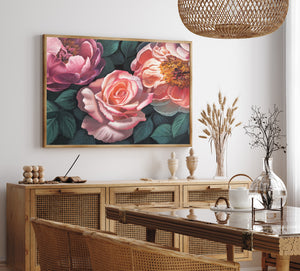 "Bloom" I Modern Landscape I Framed Giclée Prints