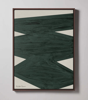 "Limitless" Emerald I  Framed Giclée Prints