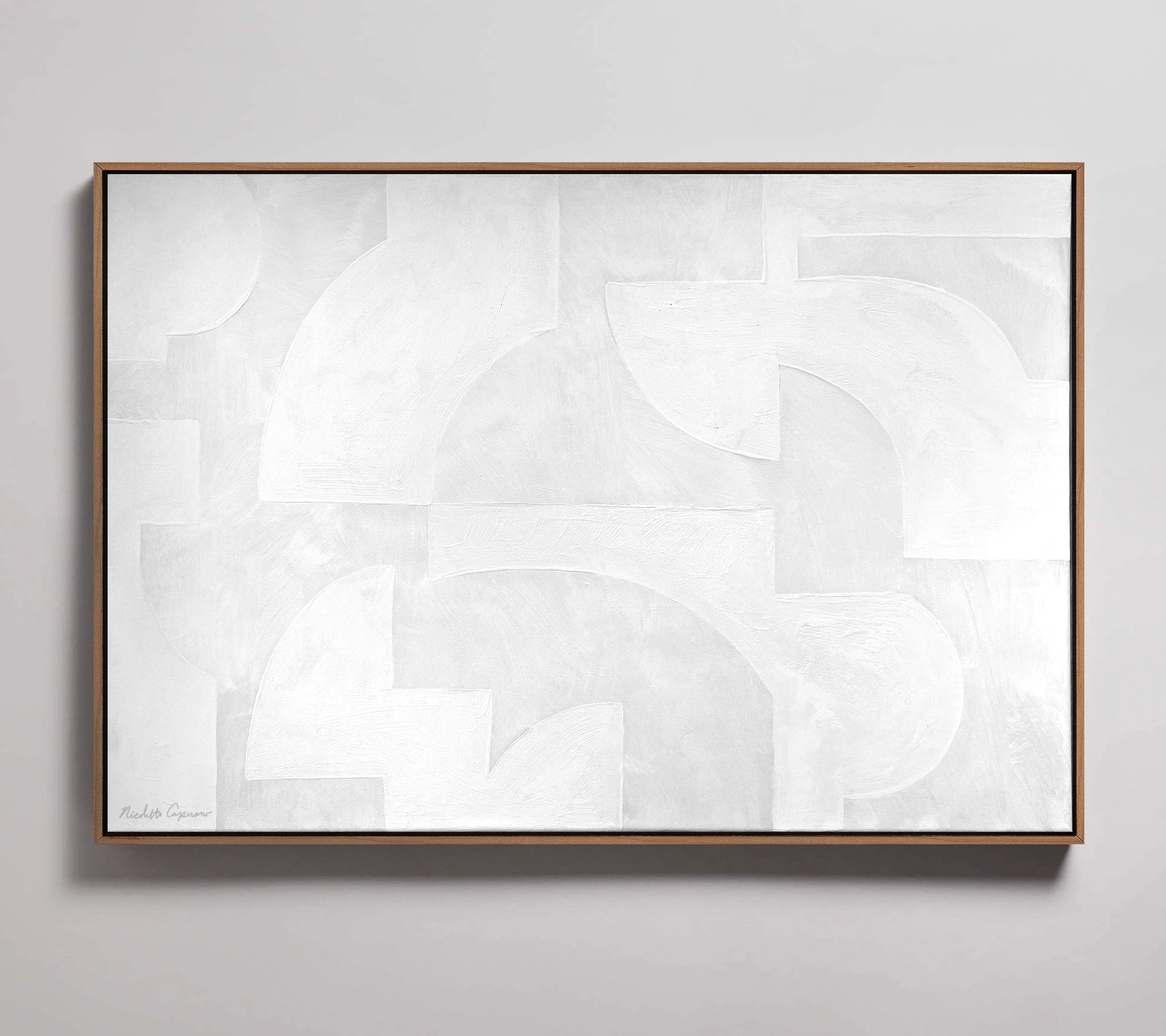"Nomad - Set of 2" I Framed Modern Geometric Paintings