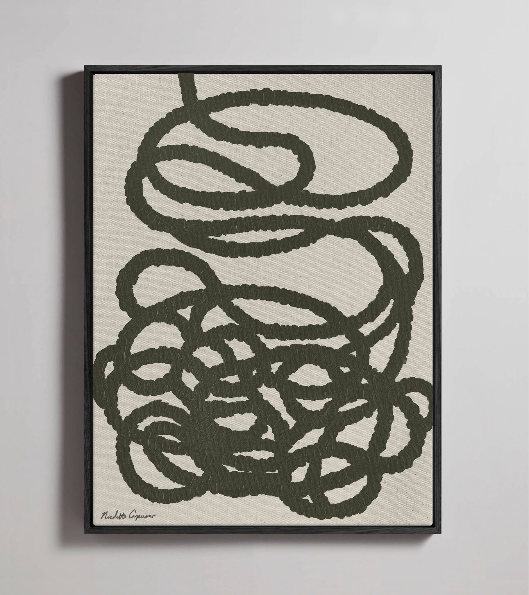 "Abstract Squiggle in Avocat"