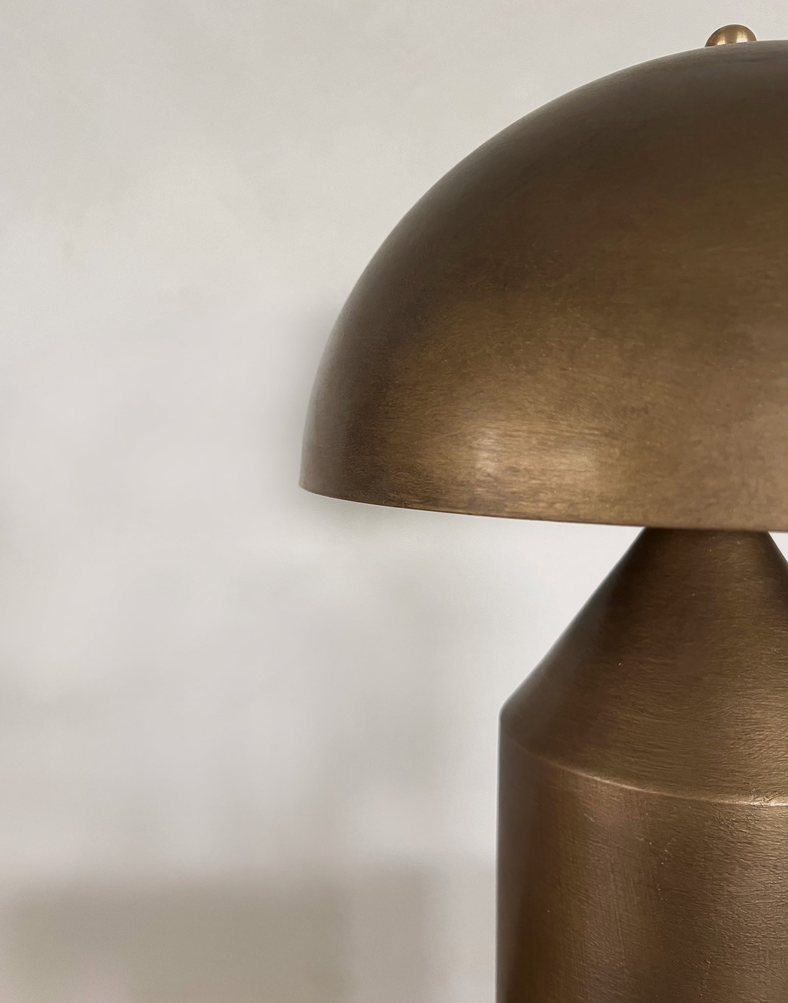 Artisan Atollo Style Lamp - Antique Brass Patina