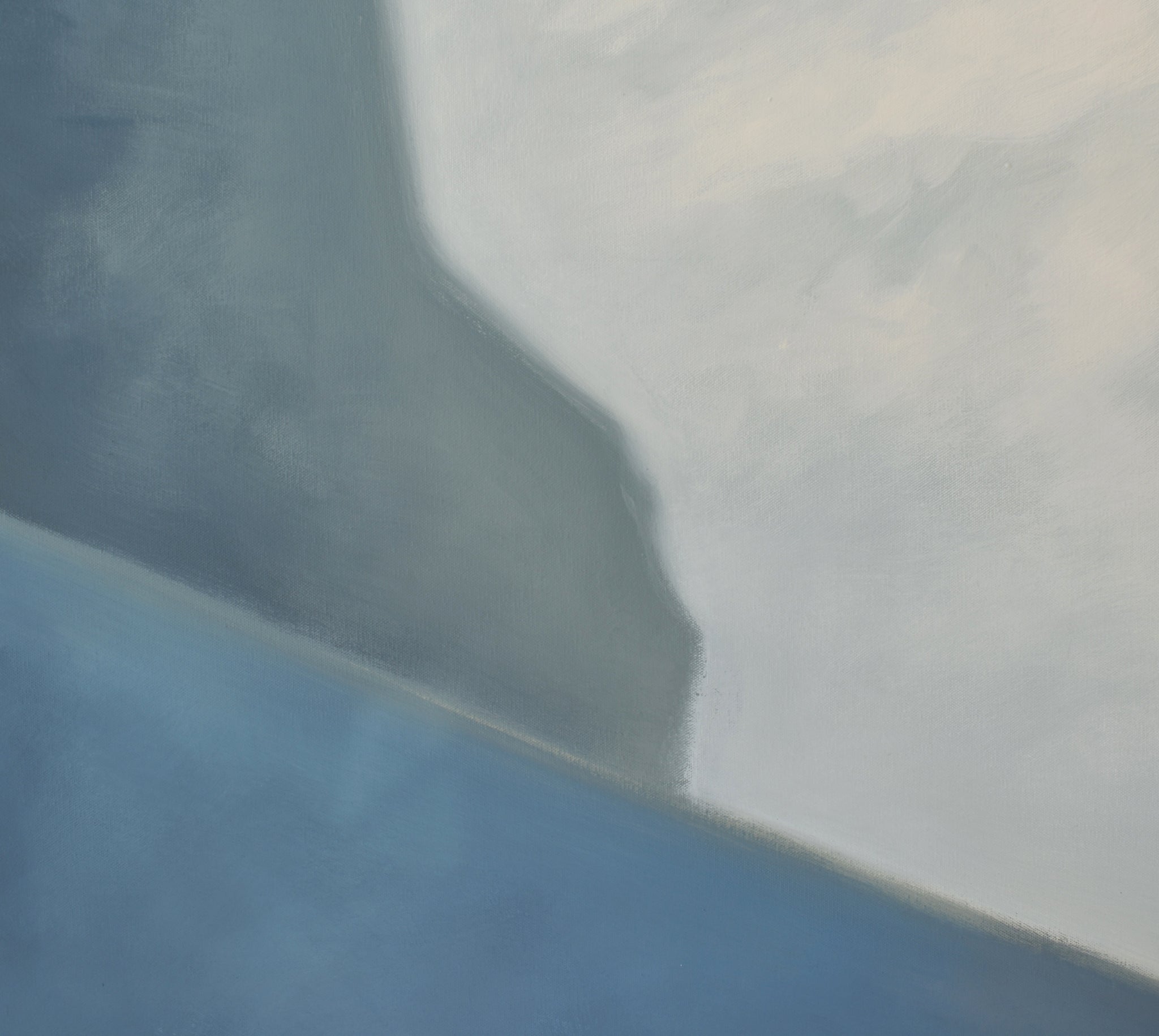 Abstract Ocean Cliff - Landscape Painting