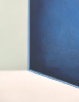 Abstract Open Door - Blue Painting